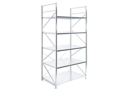 Стеллаж MS U 300/150x90/5 (Нагрузка на полку 250) перфорированные полки